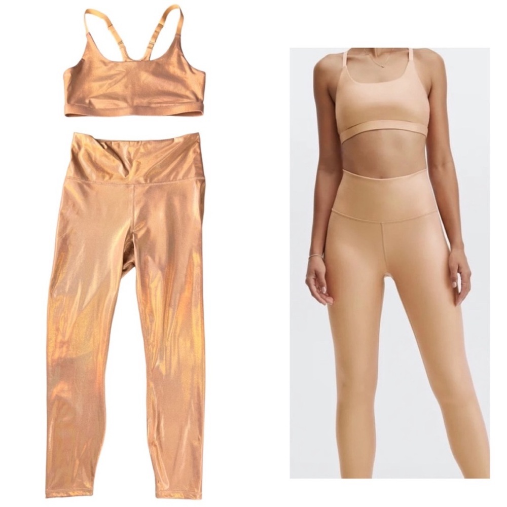 Fabletics - Low Gia Impact Sports Bra & PureLuxe Ultra HW Legging Set - SIZE XS